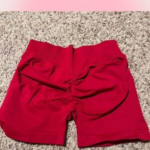 Amazon Women's Vibrant Red Bike Shorts
